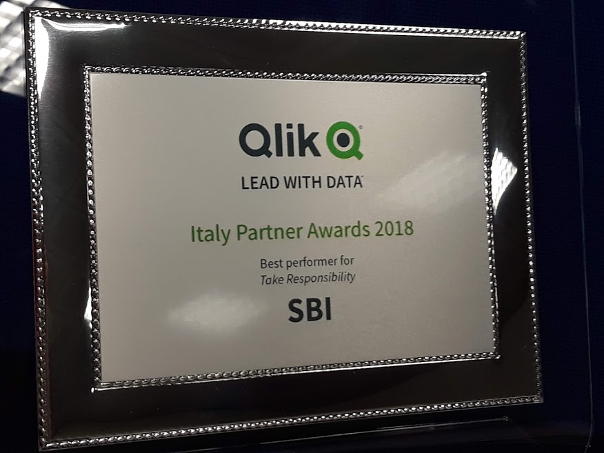 SB Italia premiata da Qlik