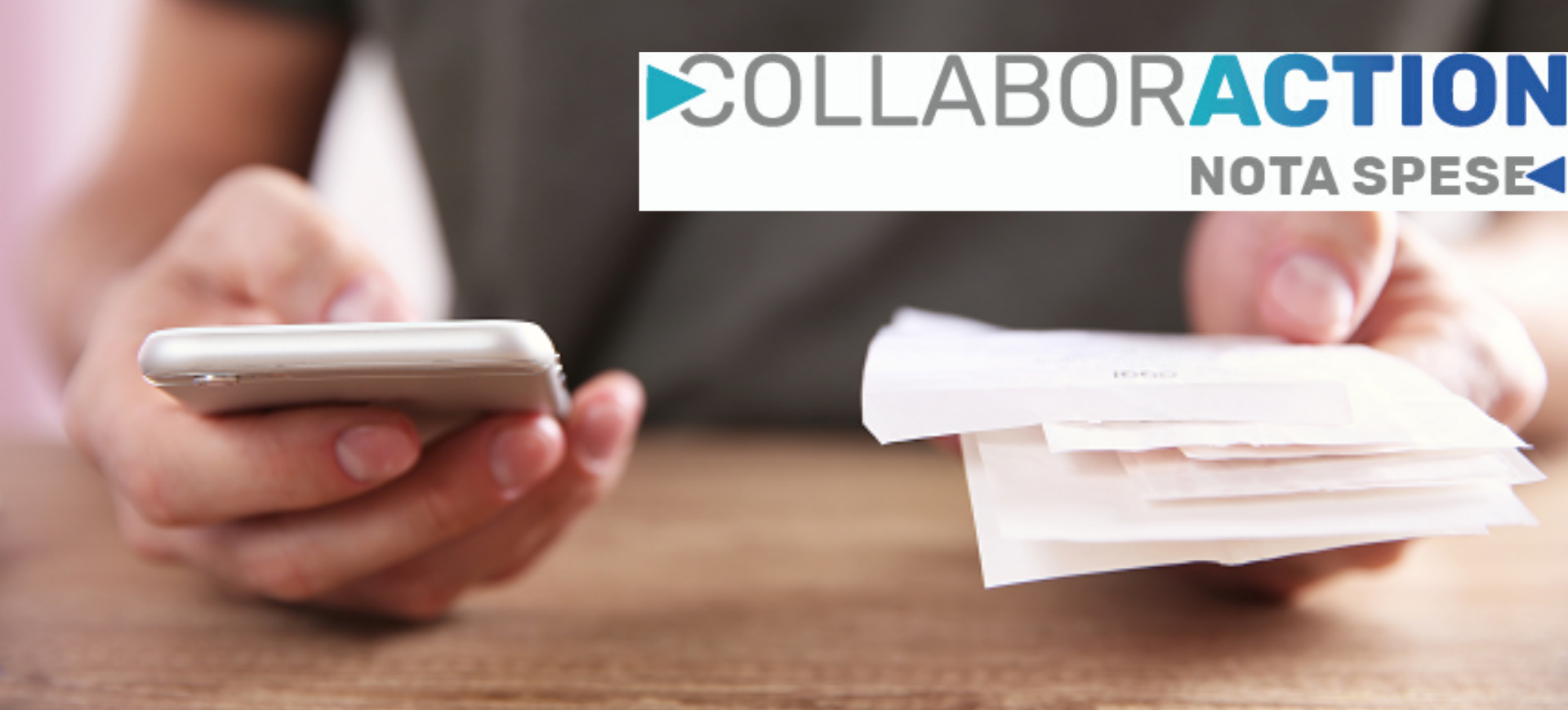 Webinar gratuito 20.03.2020 | Nota Spese in mobilità: veloce sicura e a norma. Basta un'App: CollaborAction Nota Spese di SB Italia